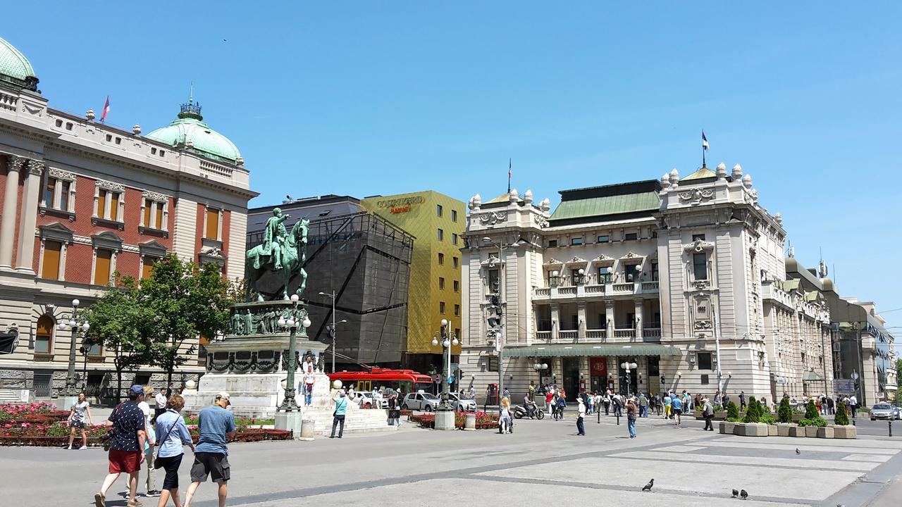 De Luxe Republic Square Apartment Of 100Sqm Belgrad Dış mekan fotoğraf